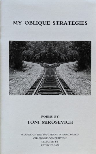 My Oblique Strategies, Book Cover